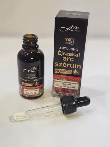 Éjszakai ránctalanító arcszérum (30ml) 