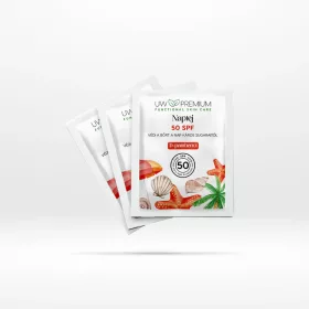 UW Premium Naptej 50 SPF + D-panthenol 5 ml termékminta